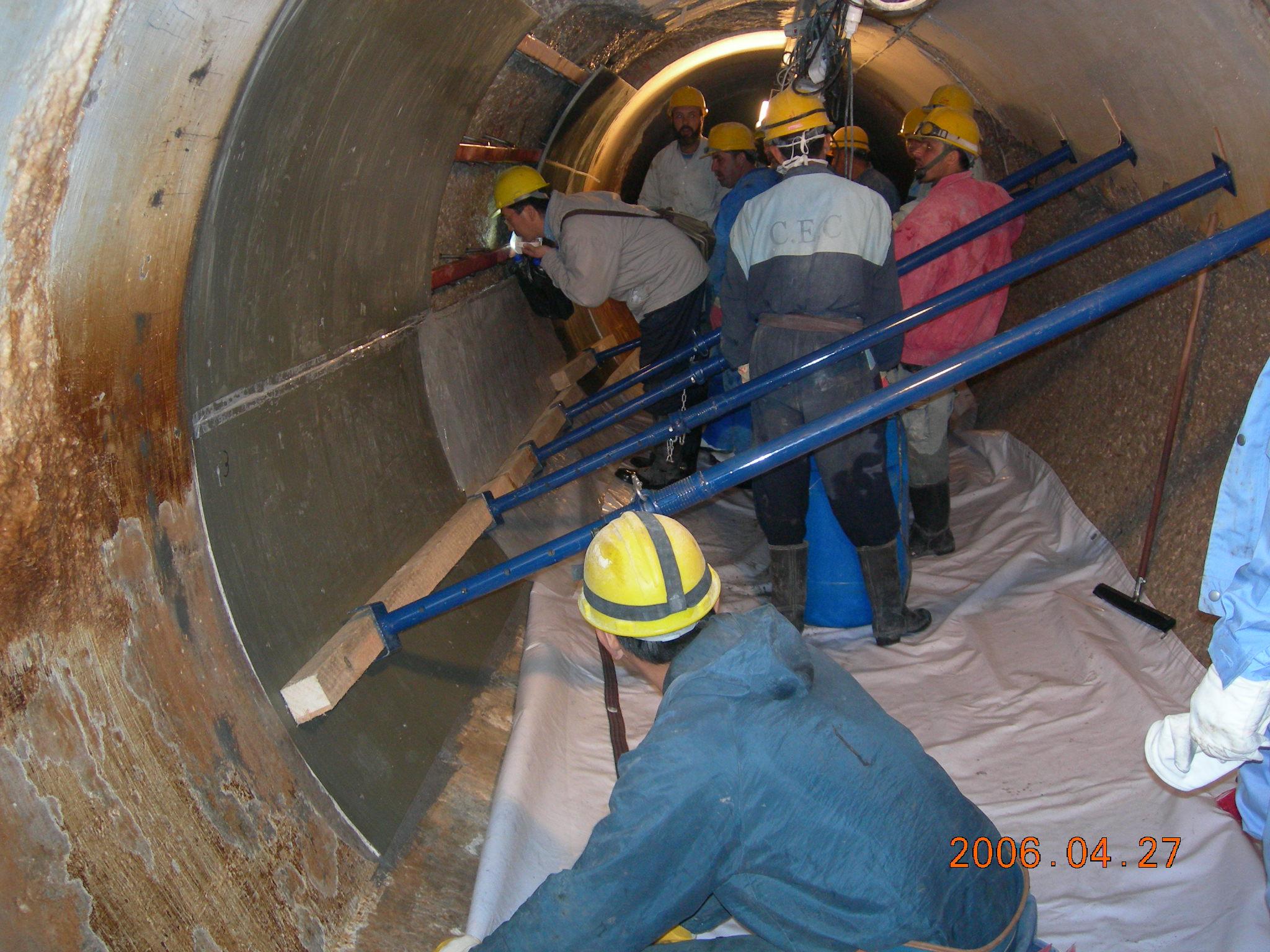 أنفاق جر مياه عين الفيجة